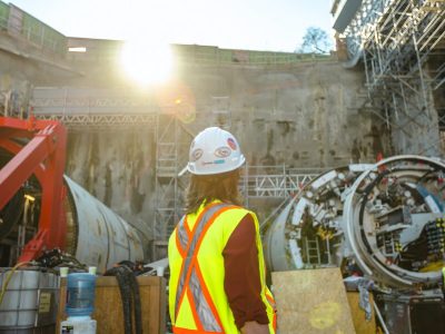 Broadway Subway Project Site