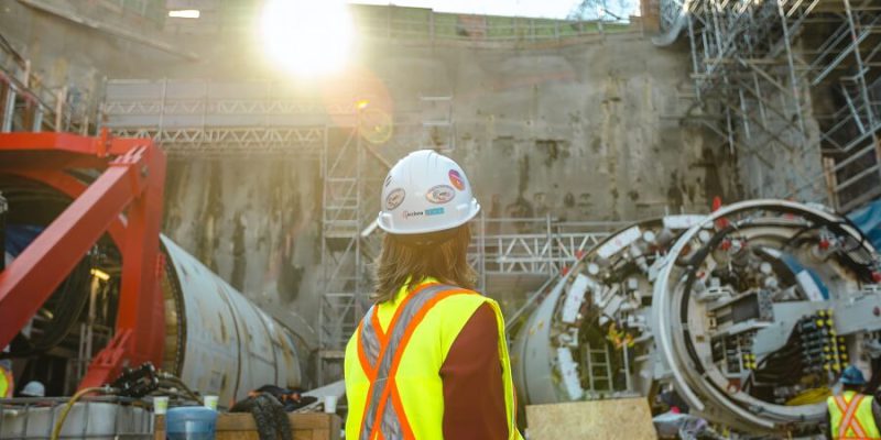 Broadway Subway Project Site