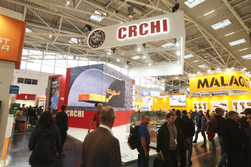 CRCHI Booth in Bauma 2022