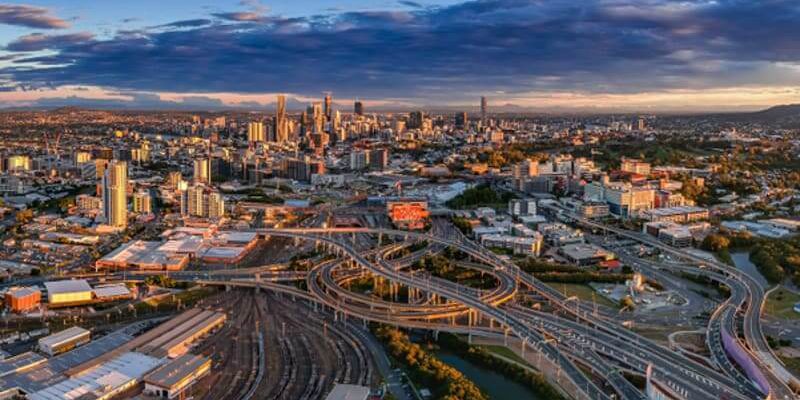 Central Brisbane - Cross River Rail Project's Location