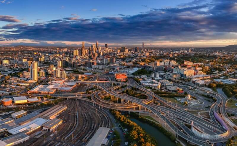 Central Brisbane - Cross River Rail Project's Location