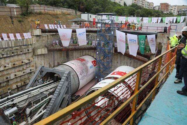 Gebze Darıca Metro Line Project Site