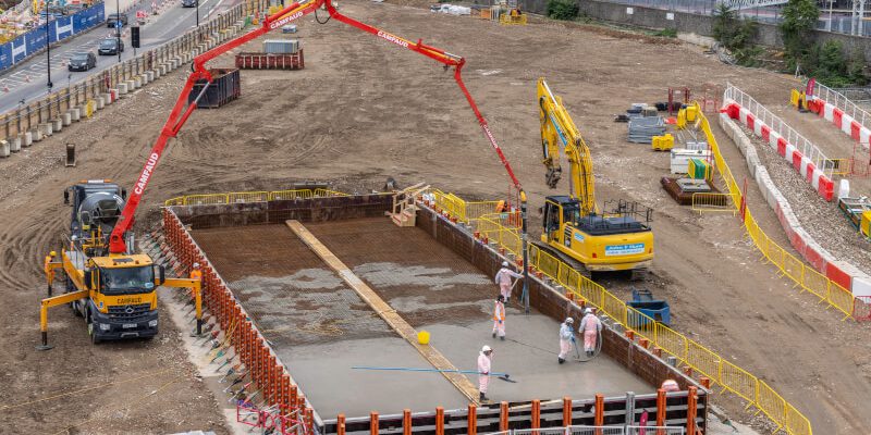 HS2 Project Euston Station Site