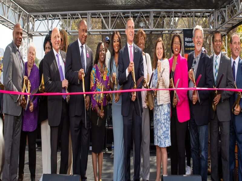 Los Angeles Metro K Line Opening