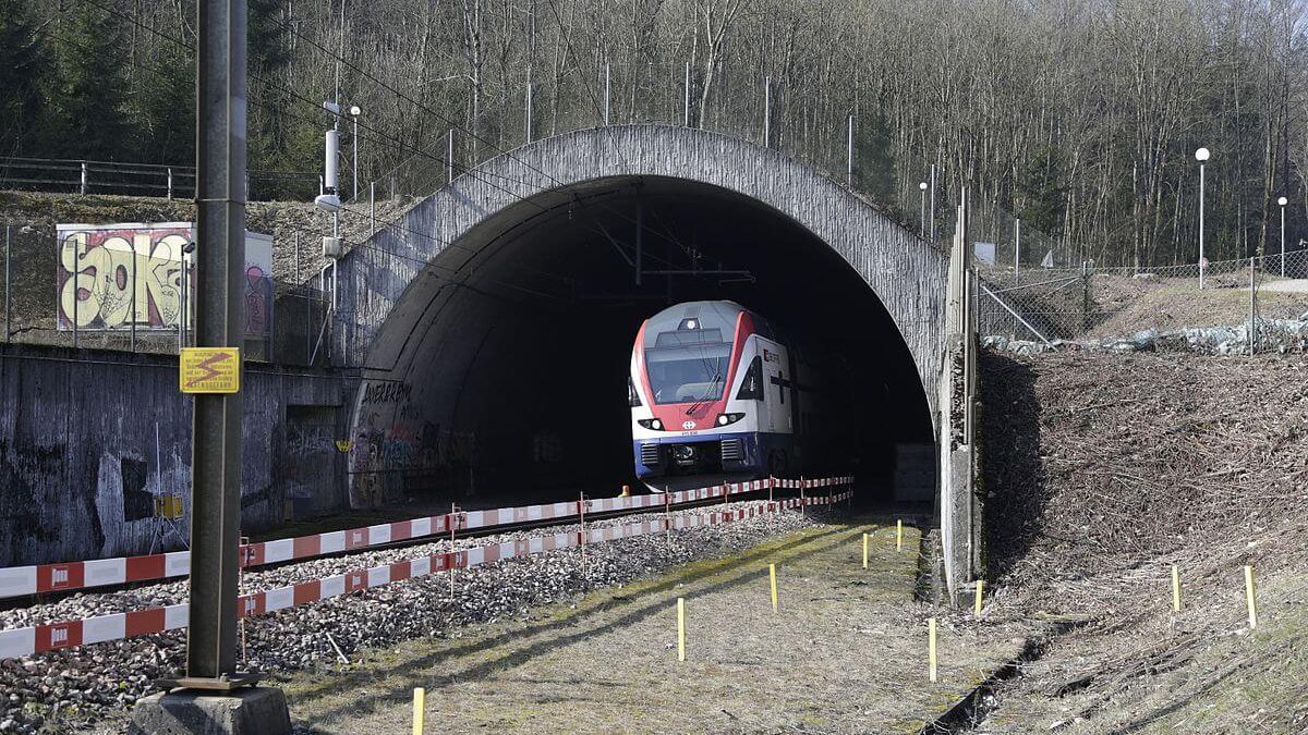 One of Zurich Airport Tunnels