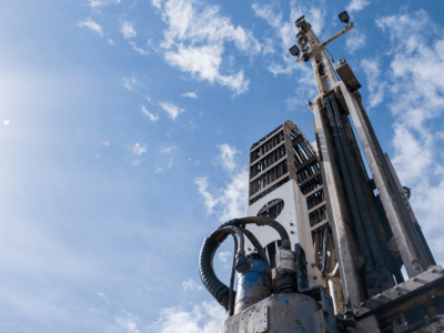 South Tyneside Minewater Boaring Machine