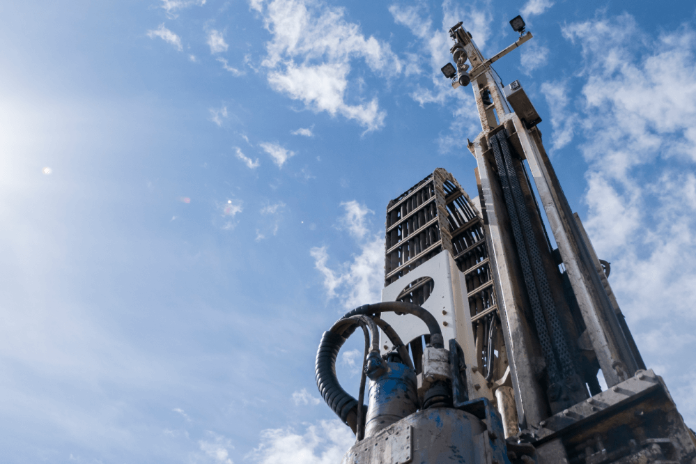 South Tyneside Minewater Boaring Machine