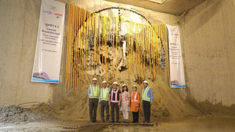 Sudarshan TBM in India's Delhi-Meerut Rail Line