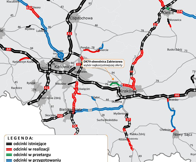 Zabierzów Bypass Route