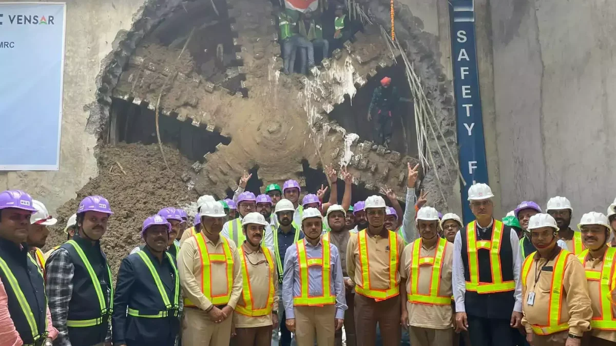 DMRC TBM Breakthrough