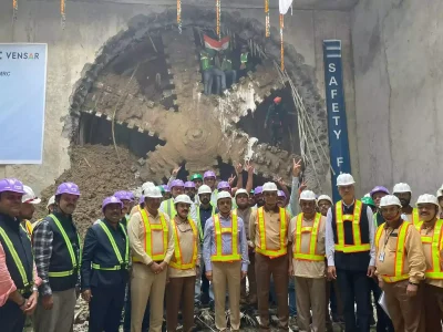 DMRC TBM Breakthrough