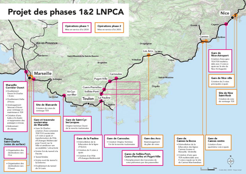 LNPCA Phase 1 & 2 Route