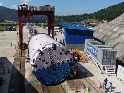 Robbins Double Shield tunnel boring machine