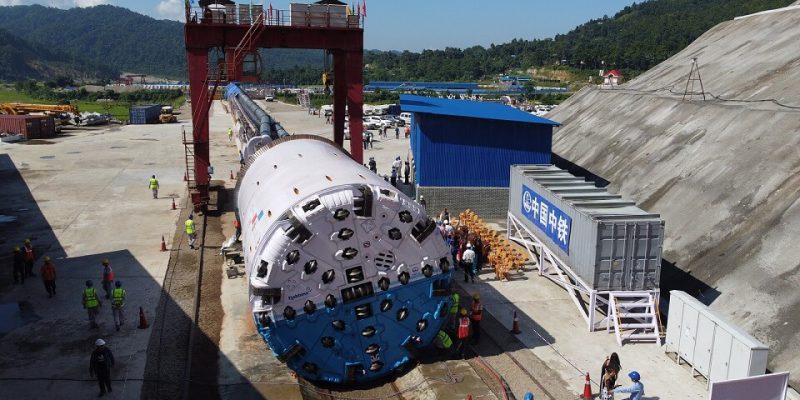 Robbins Double Shield tunnel boring machine