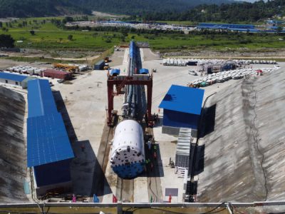 Robbins TBM in Nepalese Headrace Tunnel Project Site