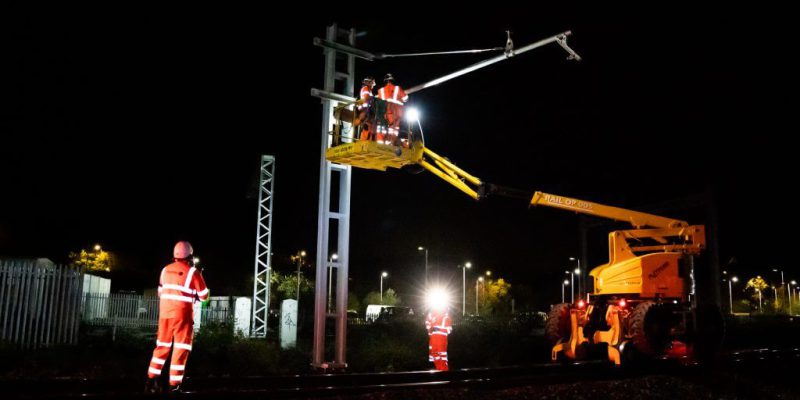 South Wales Metro Construction Site