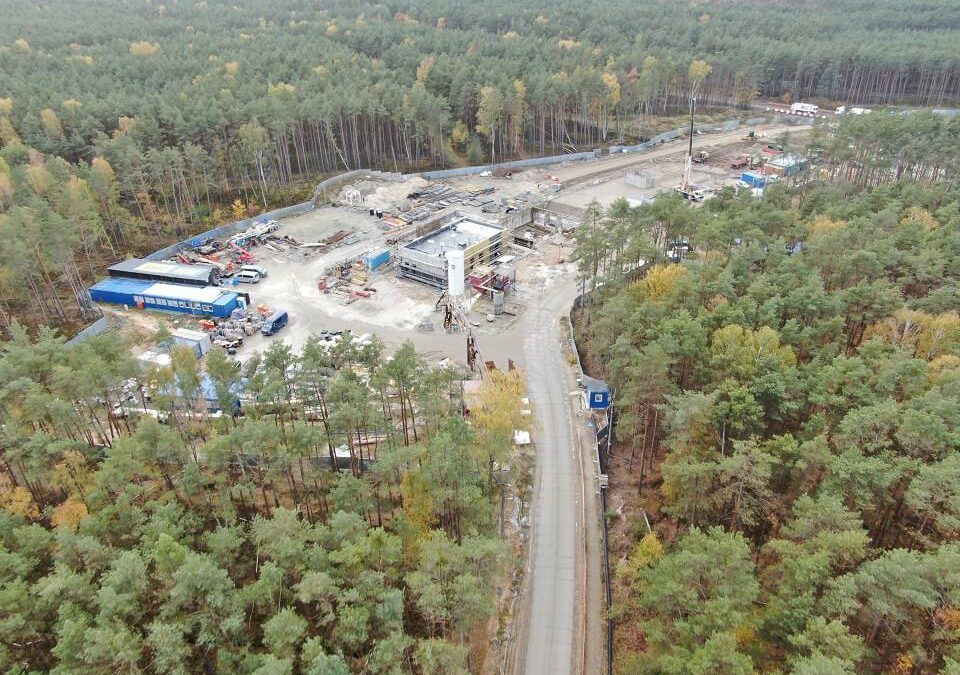 Swina Tunnel Construction Site