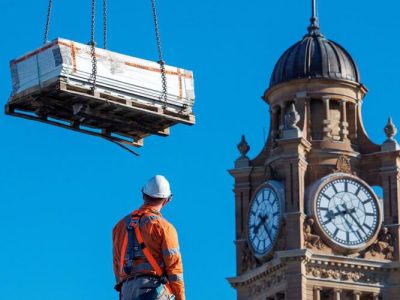 Sydney Metro Central Station Solar Panels Delivery