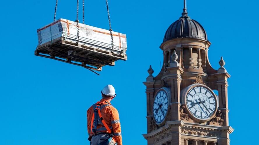 Sydney Metro Central Station Solar Panels Delivery