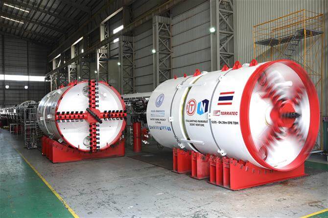 TERRATEC EPBMS for Ninth Bangkok Water Supply Tunnel