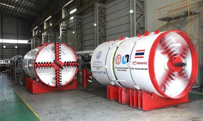 TERRATEC EPBMS for Ninth Bangkok Water Supply Tunnel