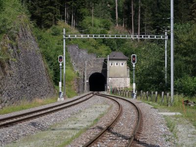 Tunnels in Canton of Grisons, Switzerland