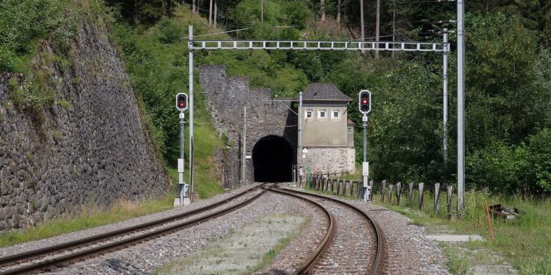 Tunnels in Canton of Grisons, Switzerland