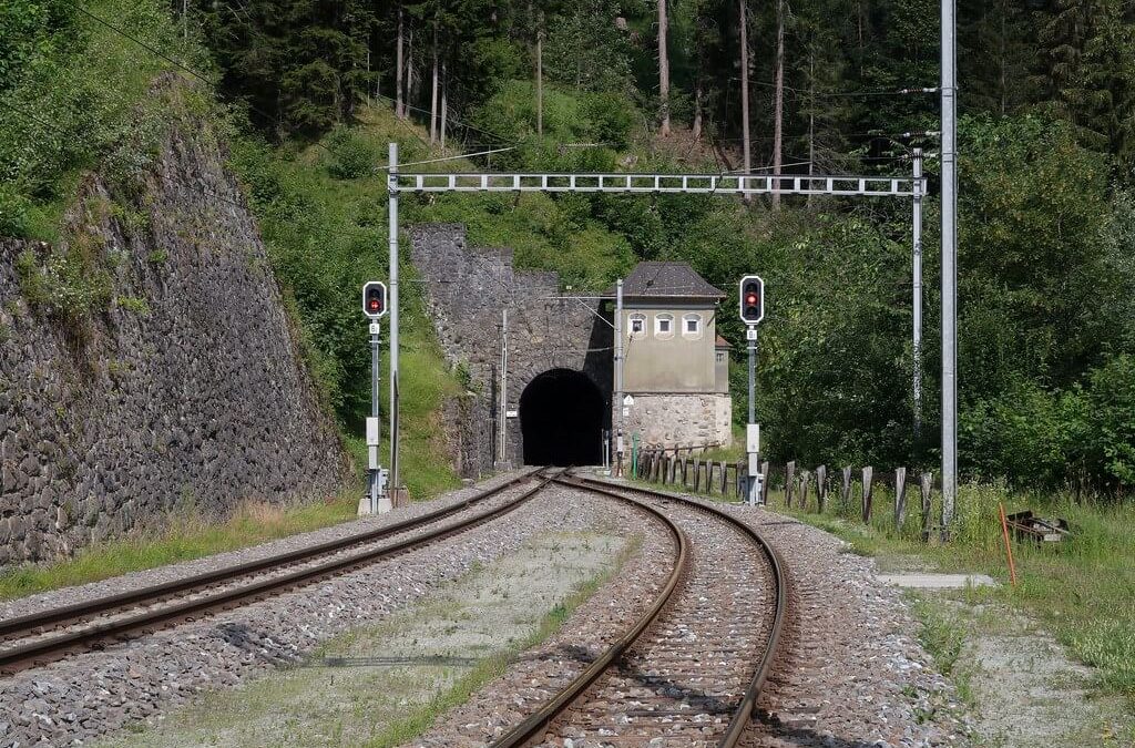 Tunnels in Canton of Grisons, Switzerland