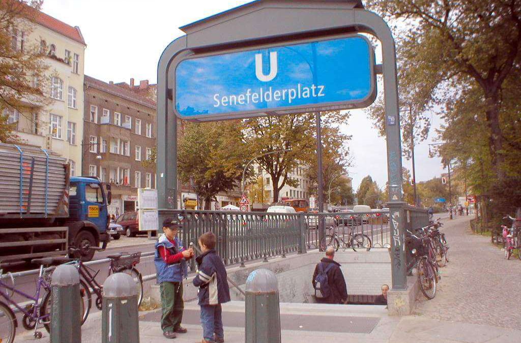 U Bahn Berlin U2 Metro Line Senefelderplatz Station