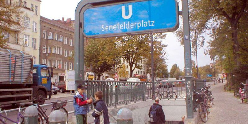 U Bahn Berlin U2 Metro Line Senefelderplatz Station