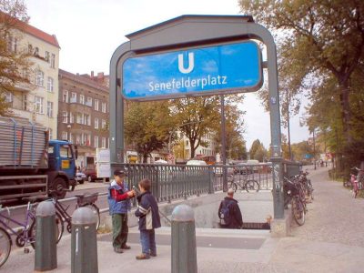 U Bahn Berlin U2 Metro Line Senefelderplatz Station