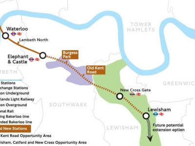 Bakerloo Line Extension Map