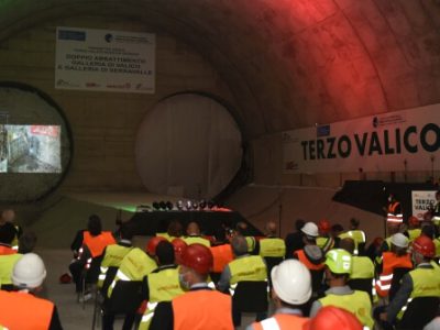 Breaktrough in Valico dei Giovi-Genoa Junction Combined Project