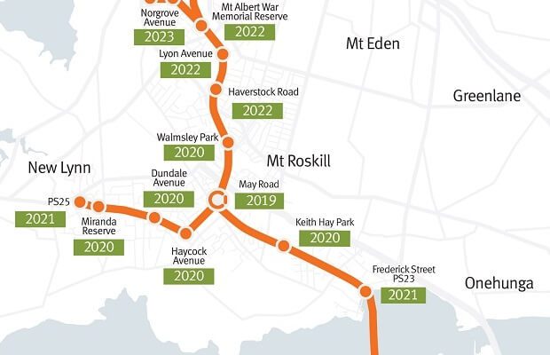 Central Interceptor Project Route