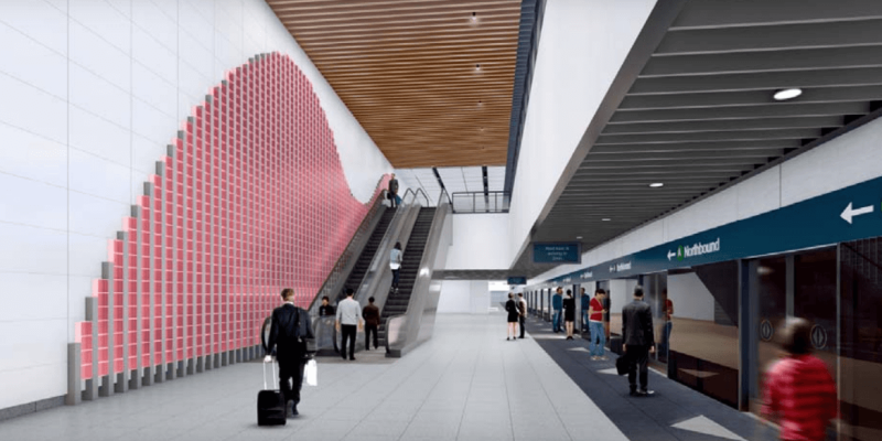 Cross Island Line Station Design