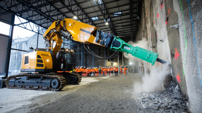 Lyon-Turin Railway Tunneling Process