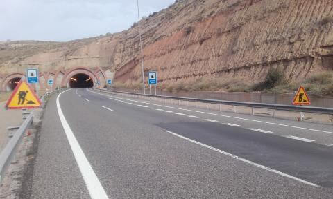 Mediterranean Highway A-7 in Spain