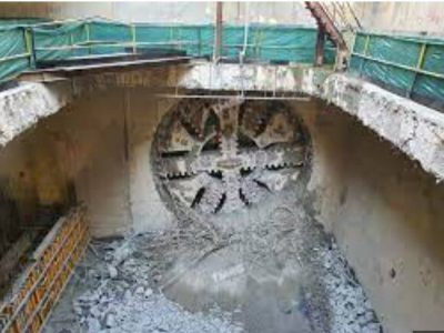 Meerut Central Station Terratec TBM Breakthrough