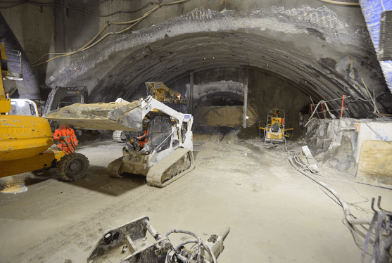 Saint Maur Creteil Tunnel Works