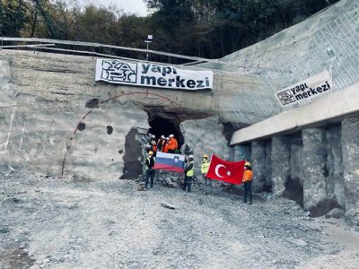 Stepani Tunnel Breaktrough by Yapi Merkezi