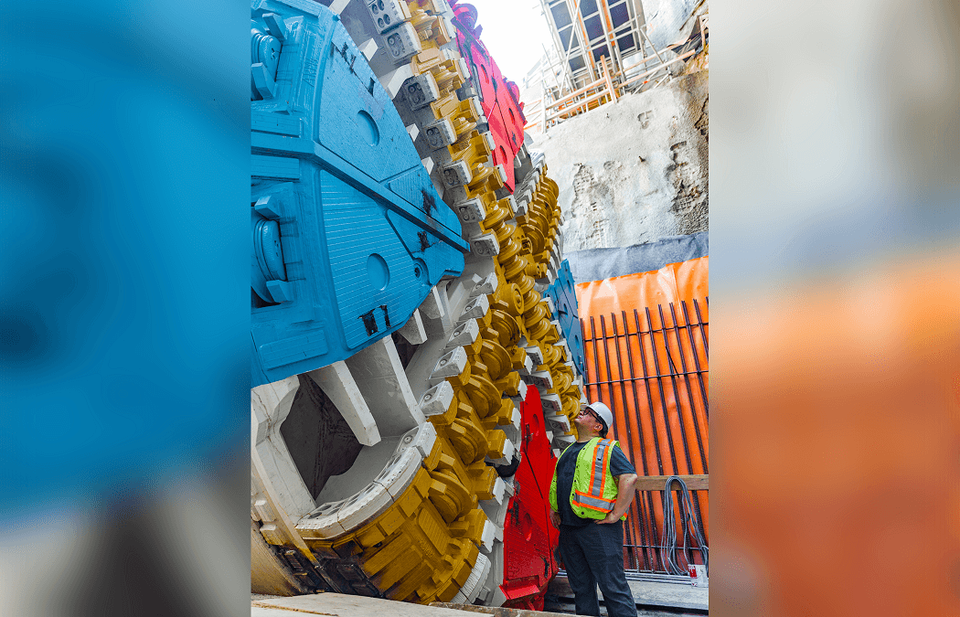 Broadway Subway Project - TBM Breakthrough