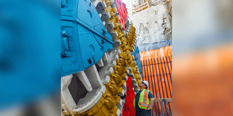 Broadway Subway Project - TBM Breakthrough