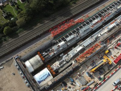 HS2 London TBM Tunnel Boring-Machine West Ruislip