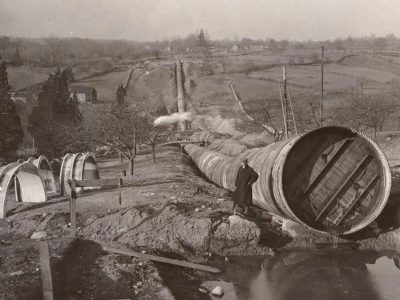 Haweswater Aqueduct Under Construction