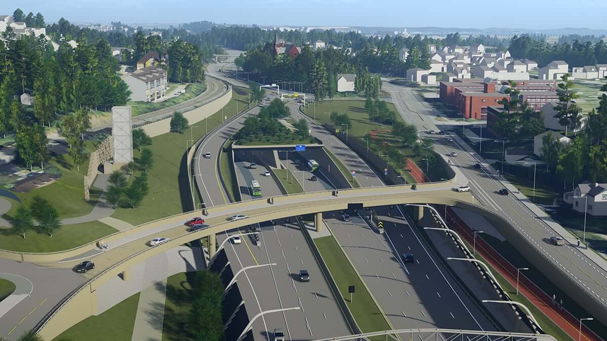 Hovik Tunnel on E18