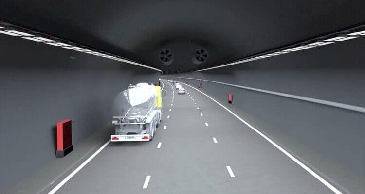 Lower Thames Crossing Tunnel 3D Model