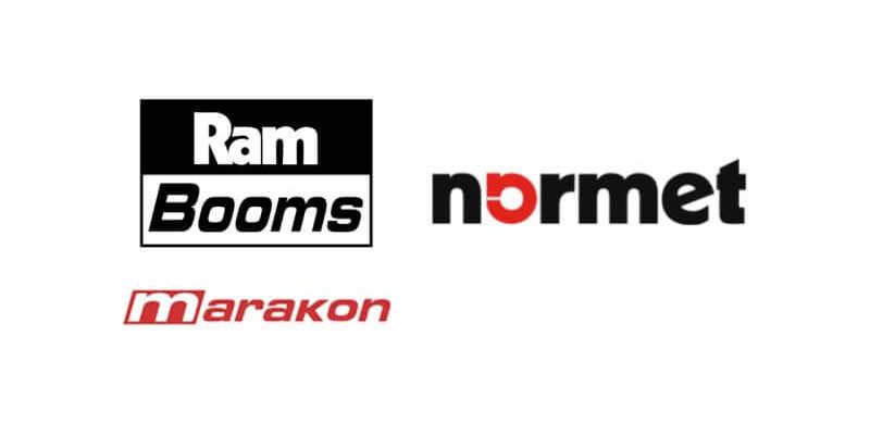 Normet, Rambooms and Marakon Logos