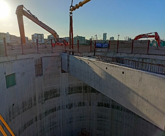 One of Super Sewer Project's Massive Shafts