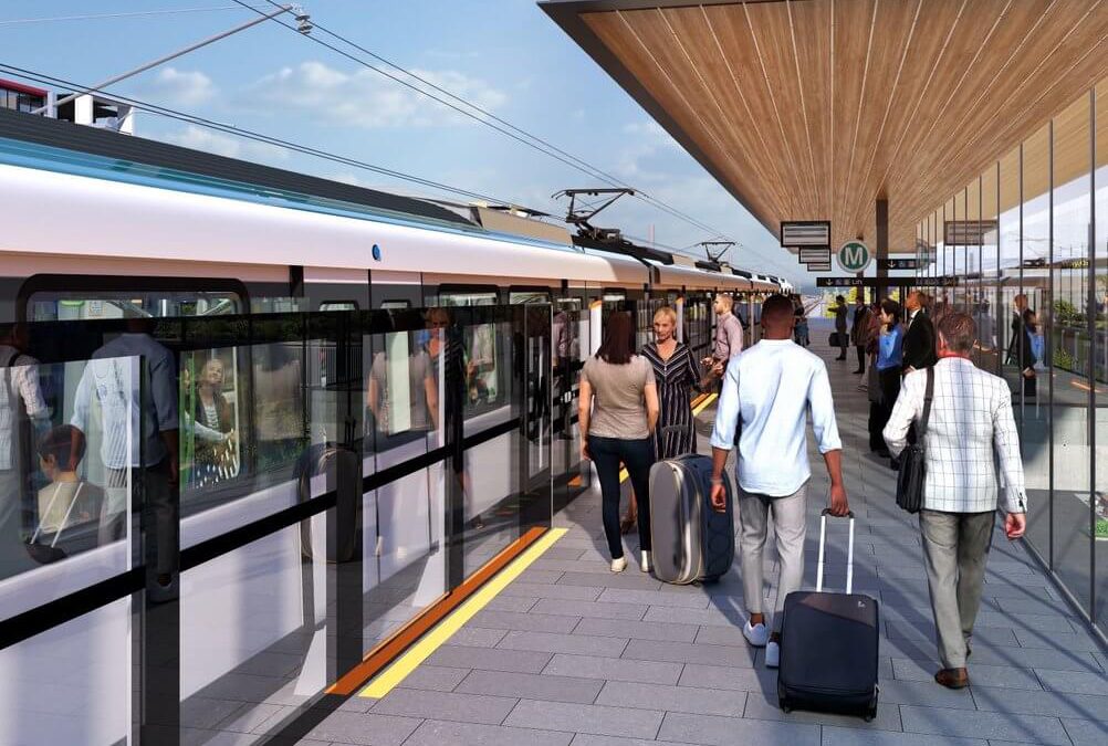 Sydney Metro - Western Sydney Airport Station 3D Render