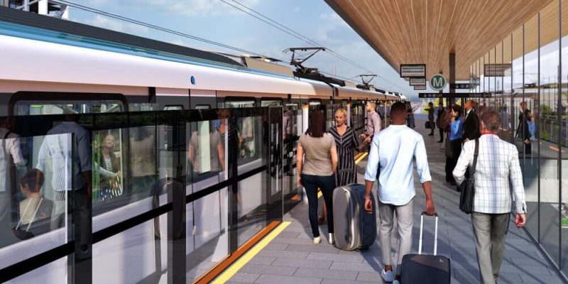 Sydney Metro - Western Sydney Airport Station 3D Render